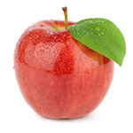 red apple