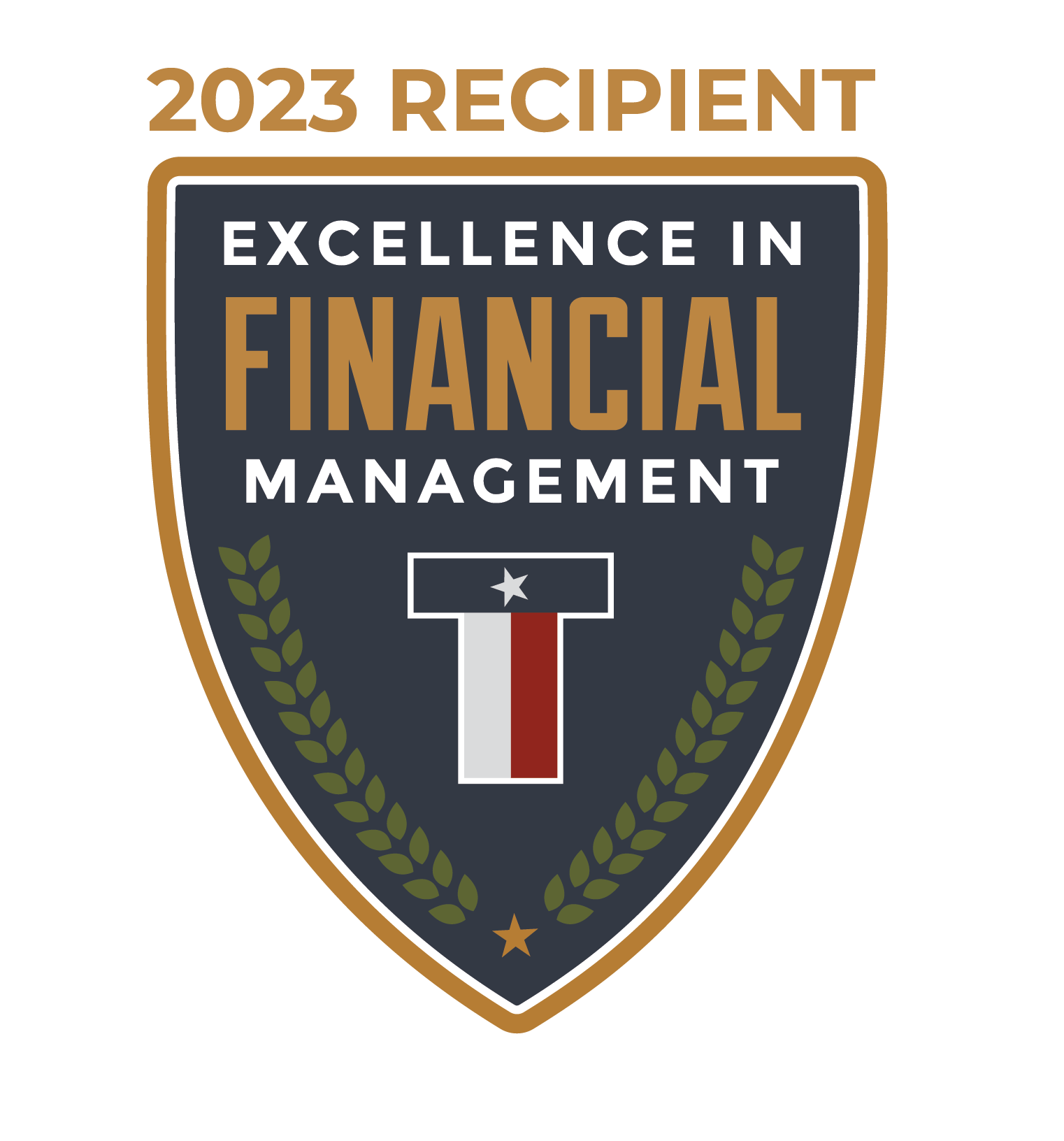 2023 Receipient Excellence In Financial Management