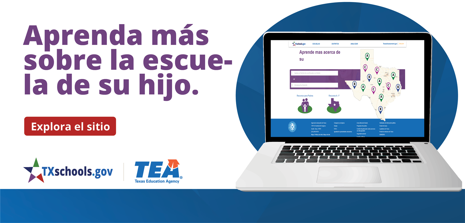 Aprenda mas sobre la escuela de su hijo