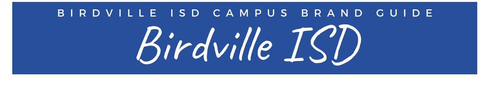 Birdville ISD header