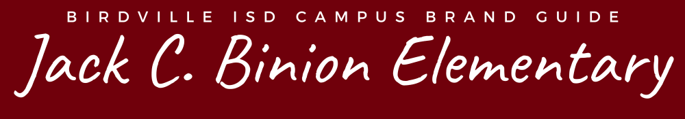Birdville ISD - Jack C. Binion ES Header