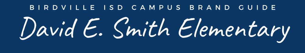David E. Smith Elementary Banner