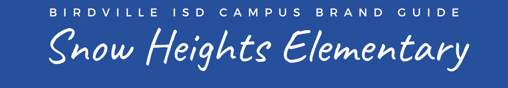 Snow Heights Elementary Header