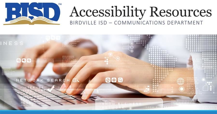 Accessibility Resources 