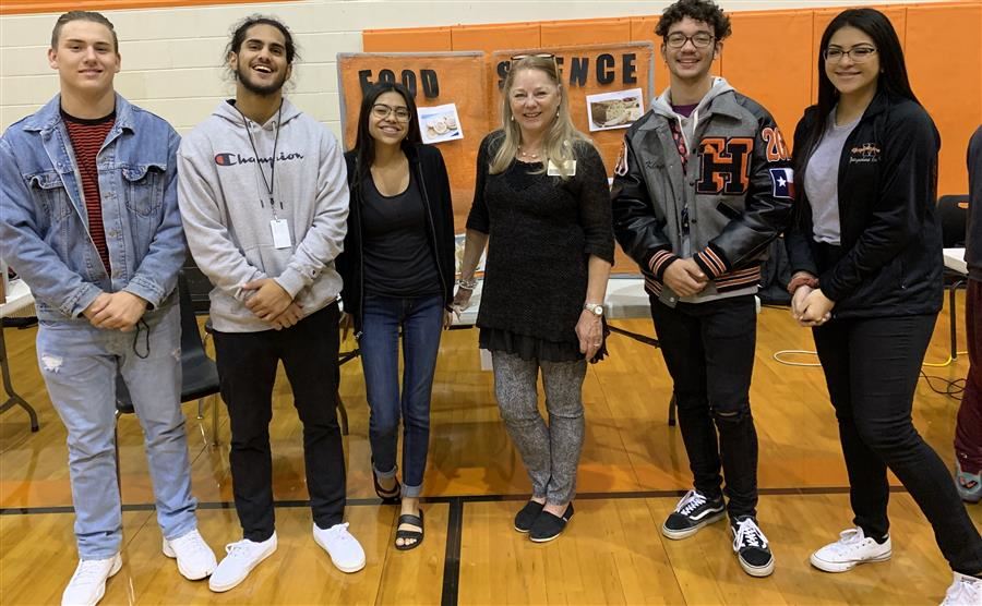 Haltom HS Food Science Students 